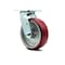 Service Caster 6 Inch Poly on Aluminum Wheel Swivel Caster with Roller Bearing SCC-30CS620-PAR - alternate 1